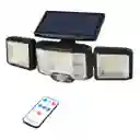 Luz Solar Exterior 3 Focos 192 Led + Control – Alta Potencia Y Ángulo Ajustable