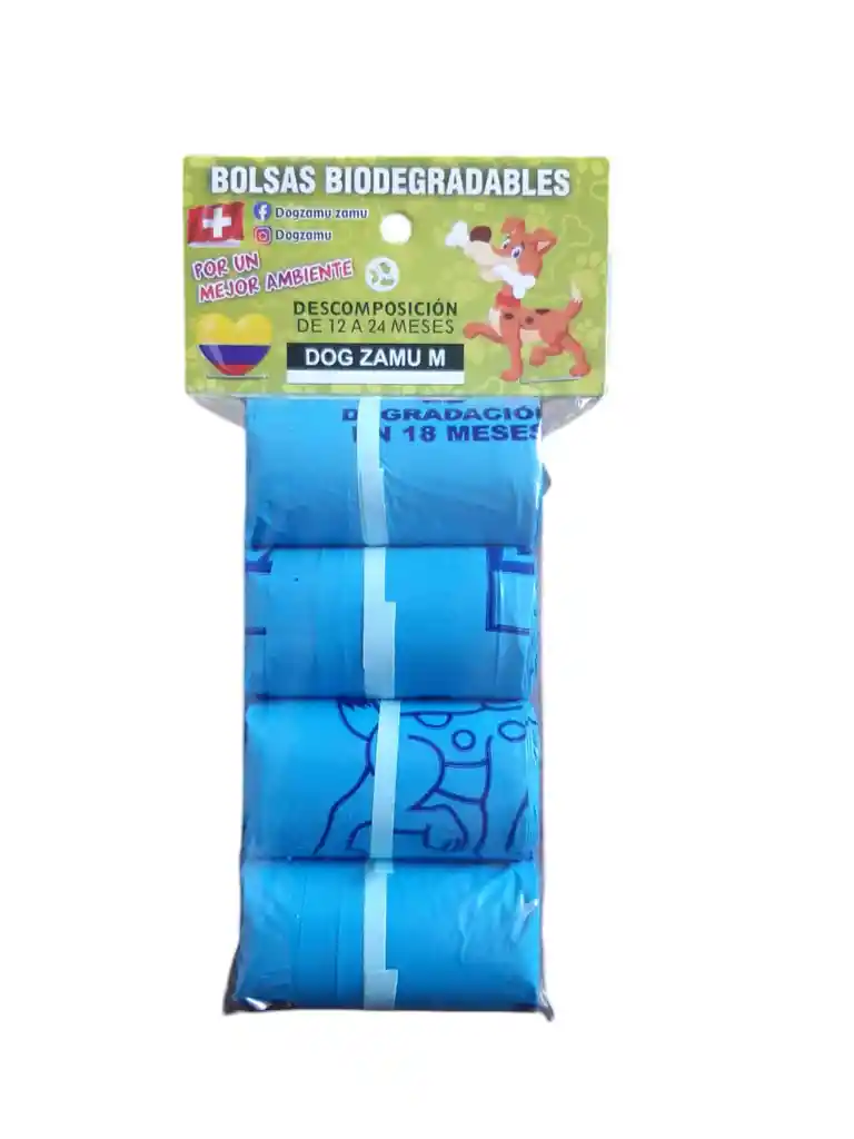 Bolsas Ecológicas Biodegradables Para Perros A Base De Maíz Y Yuca