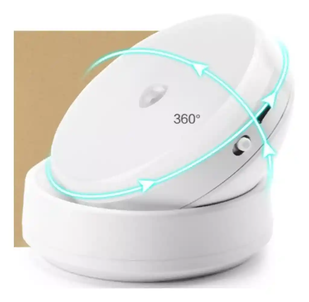 Lámpara Giratoria 360° Recargable – Ideal Para Lectura O Escritorio
