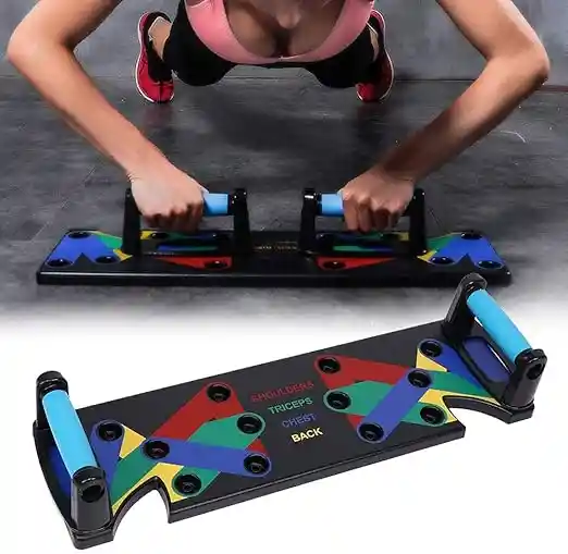 Tabla Push Up Sistema Completo De Flexiones Plegable Gp-fk157