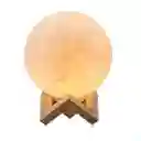 Lámpara Luna 15cm Recargable – Con Control Remoto Y Cambio De Color