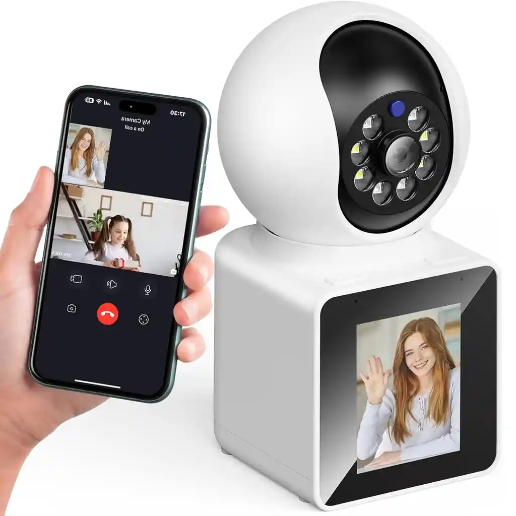 Cámara Wifi Con Pantalla – Monitoreo En Tiempo Real Y Alta Definición