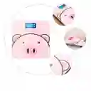 Báscula Electrónica Recargable Cerdito – Diseño Tierno Y Funcional