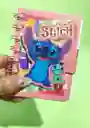 Mini Libreta Stitch Con Diseño De Relieve