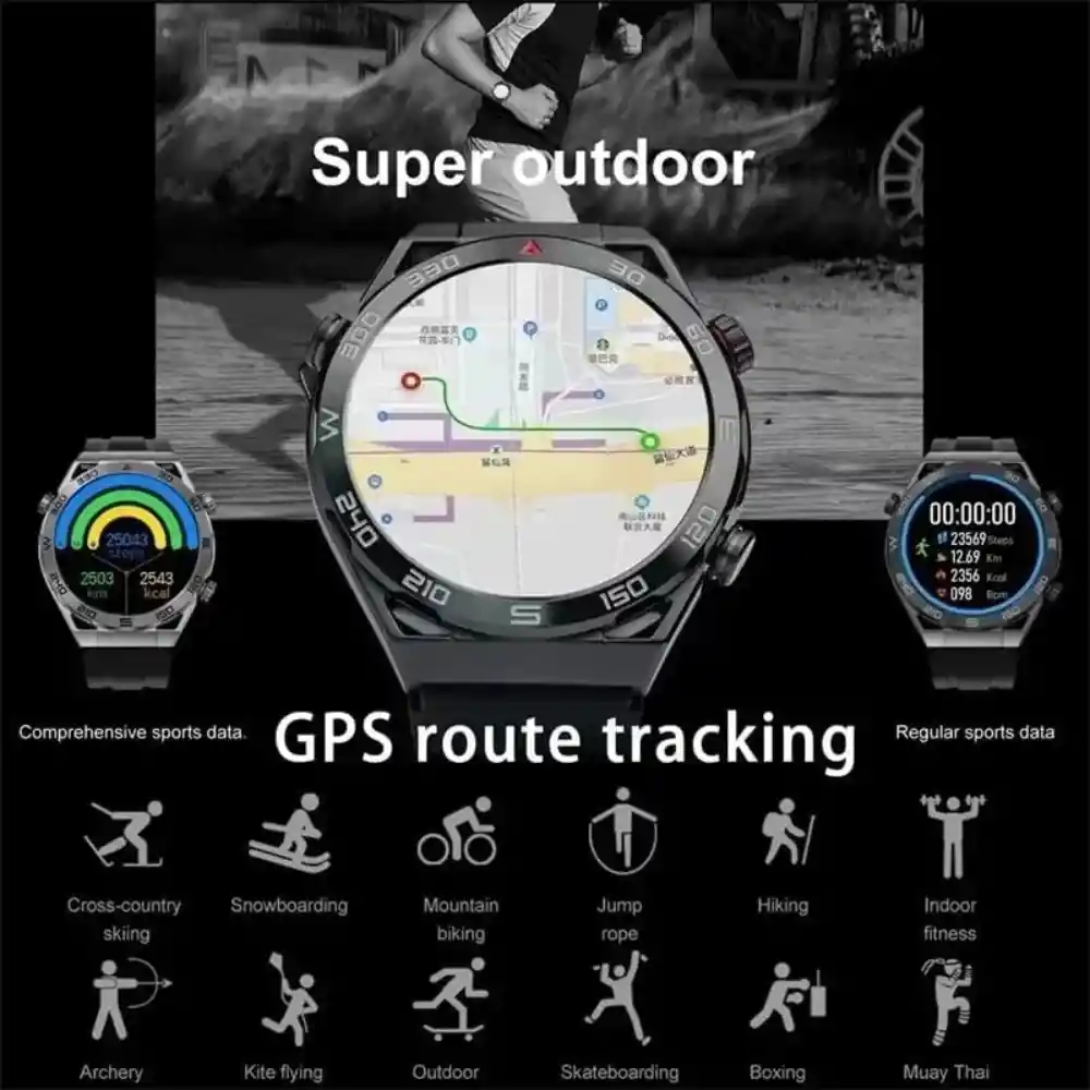 Reloj Inteligente Smart Watch Sk4 Ultimate 1.62inch Carga Qi