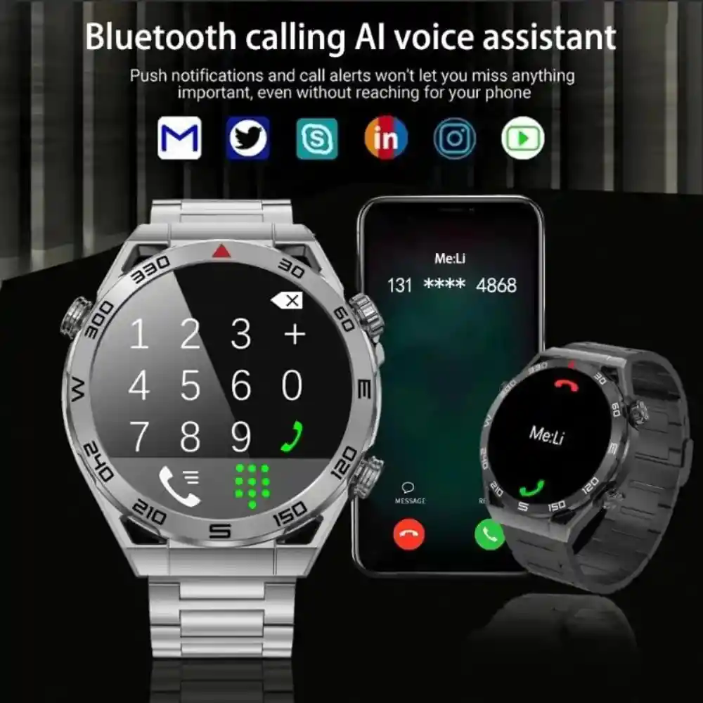 Reloj Inteligente Smart Watch Sk4 Ultimate 1.62inch Carga Qi
