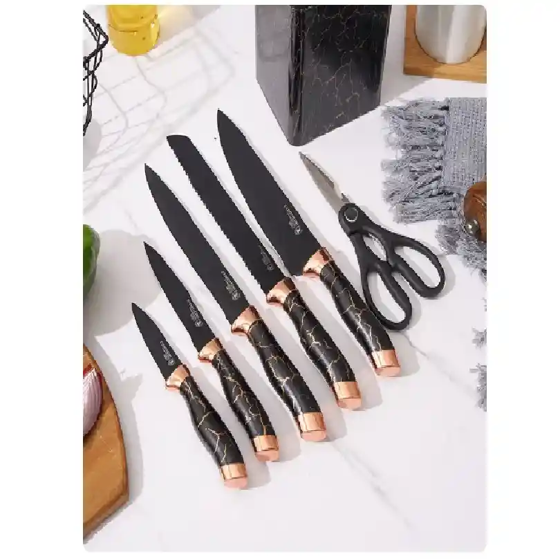 Set De Cuchillos En Cerámica