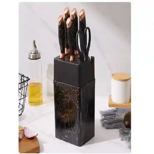 Set De Cuchillos En Cerámica