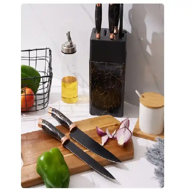 Set De Cuchillos En Cerámica