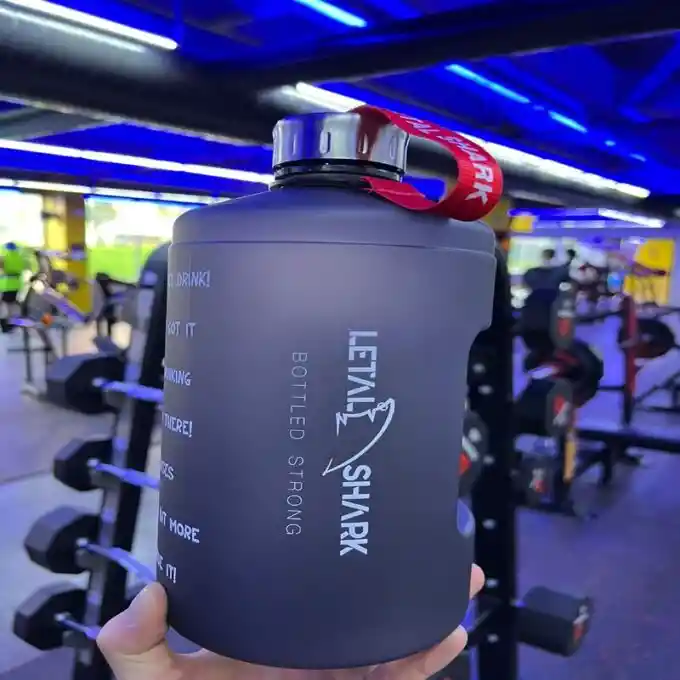 Termo Deportivo Letal Shark Motivacion Fitness 2 Litros Fk15-85