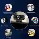 Cámara Webcam 2k Full Hd 360° Audio Y Video Usb X6