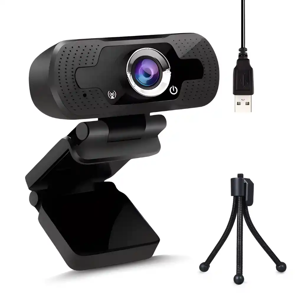 Cámara Webcam 2k Full Hd 360° Audio Y Video Usb X6