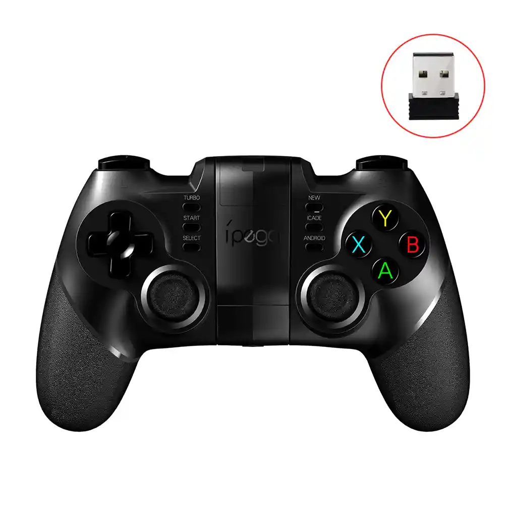Control Ipega Pg-9076 Gamepad 3 En 1 Receptor Inalámbrico