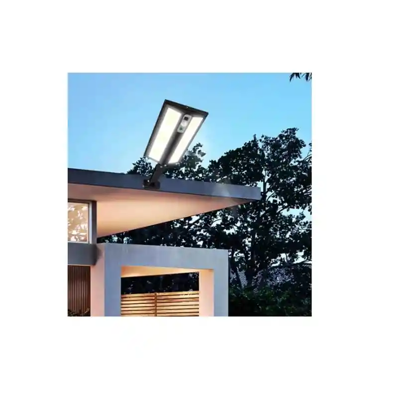 Foco Led Solar Ip65 Con Sensor De Movimiento