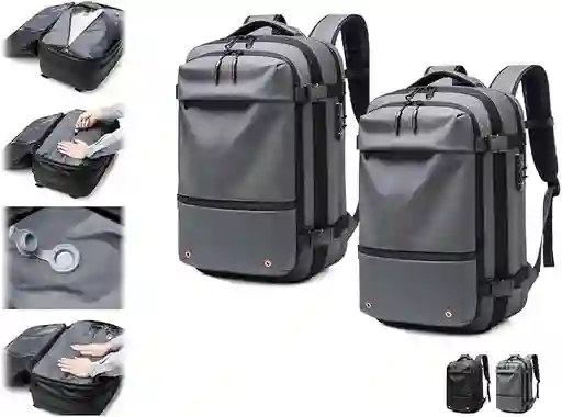 Maleta De Compresion Mochila Airback Expandible Gp-2291