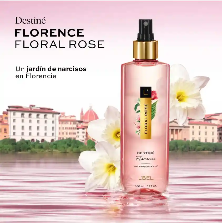Colonia Destiné Florence Floral Rosé