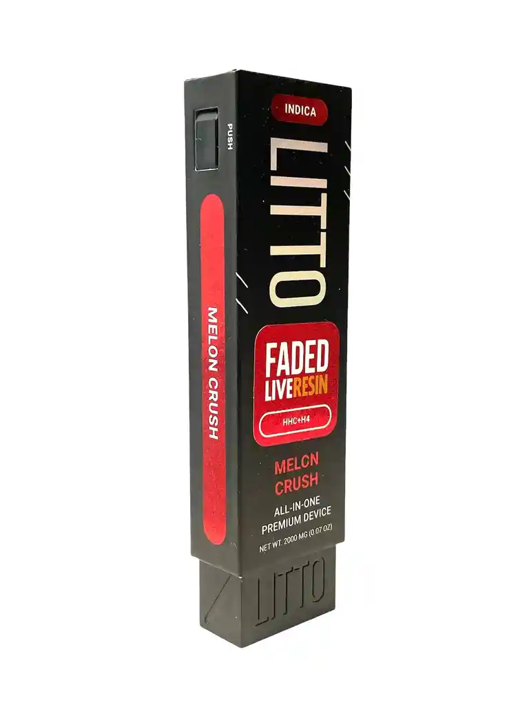 Vaporizador Litto | Hhc+h4 | Melon Crush | Indica