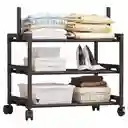 Organizador Zapatero Perchero 3 Niveles Con Rueda