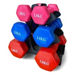 Set Mancuernas De Vinilo 12kg