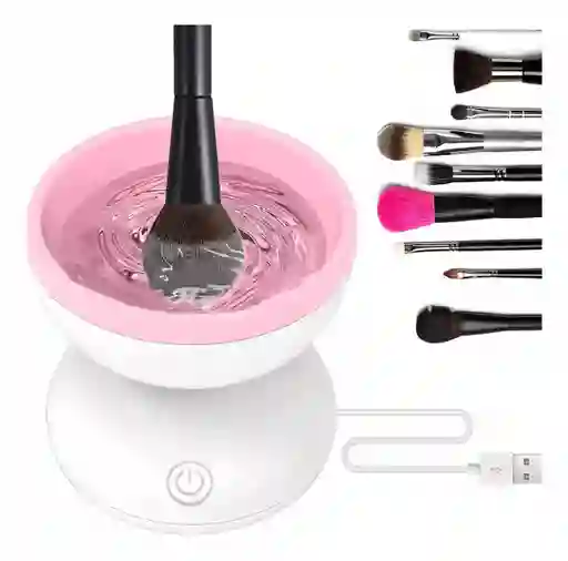 Máquina Limpiadora De Brochas De Maquillaje Eléctrica Automá