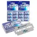 Cuchillas Dorco Prime X60 Unidades Barbería Platinum