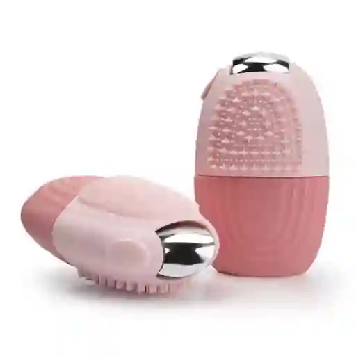 Ice Roller De Silicona Con Punta Metálica – Exfoliante Facial Y Refrescante