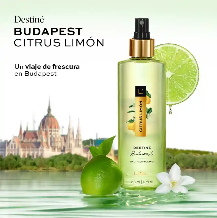 Colonia Destiné Budapest Citrus Limón
