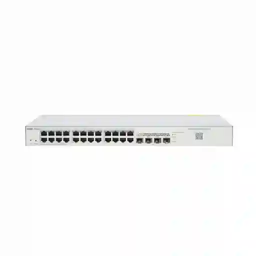 Switch Administrable Con 24 Puertos Gigabit + 4 Sfp Para Fibra 1gb