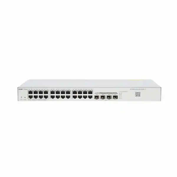 Switch Administrable Con 24 Puertos Gigabit + 4 Sfp Para Fibra 1gb