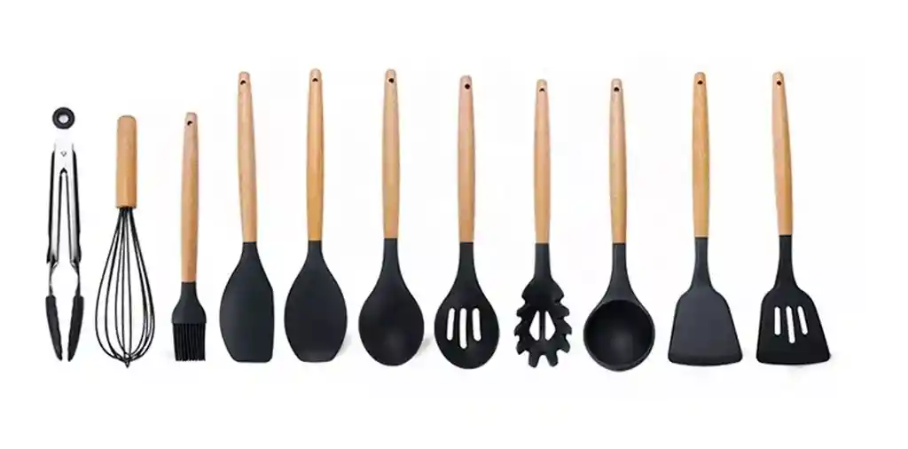 Set De 12 Cucharones De Cocina – Ideal Para Cocinar Y Servir