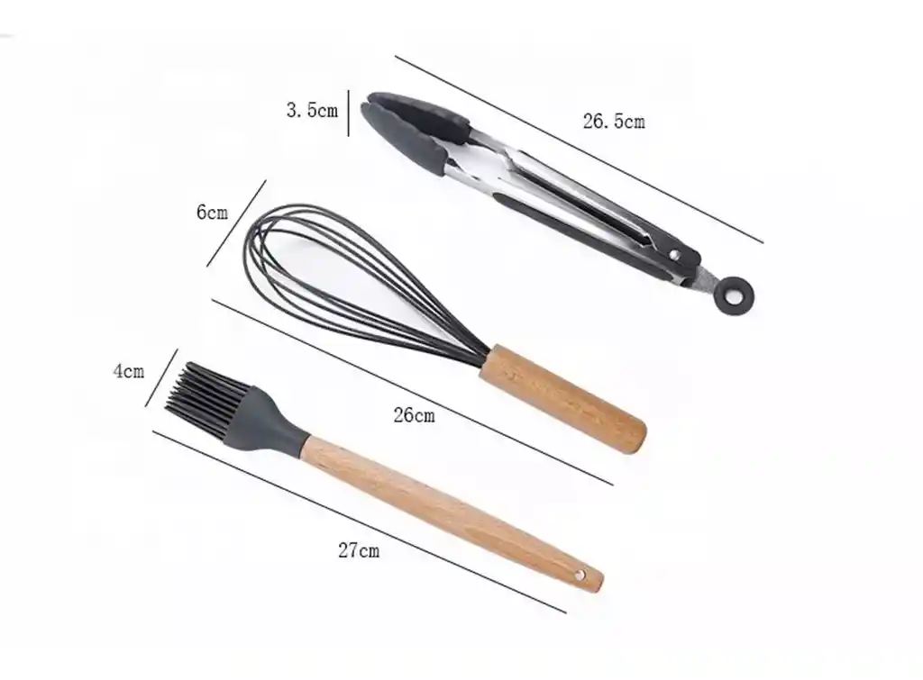 Set De 12 Cucharones De Cocina – Ideal Para Cocinar Y Servir