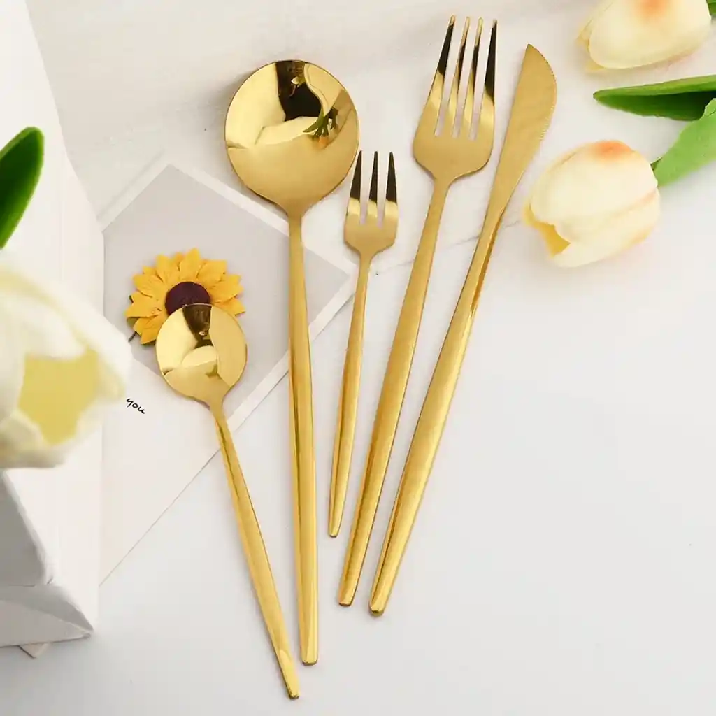 Set De Cubiertos X30 Piezas – Ideal Para Comidas Diarias O Eventos