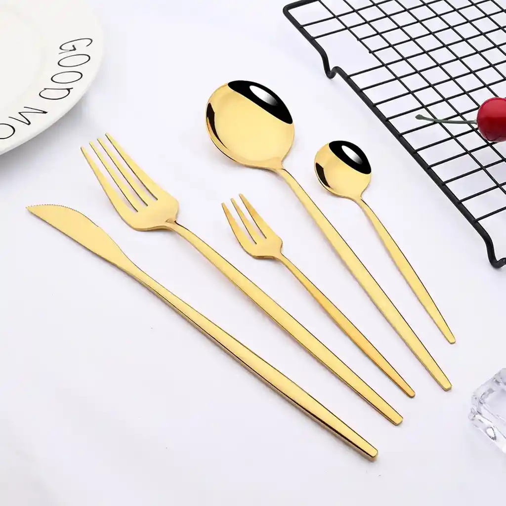 Set De Cubiertos X30 Piezas – Ideal Para Comidas Diarias O Eventos