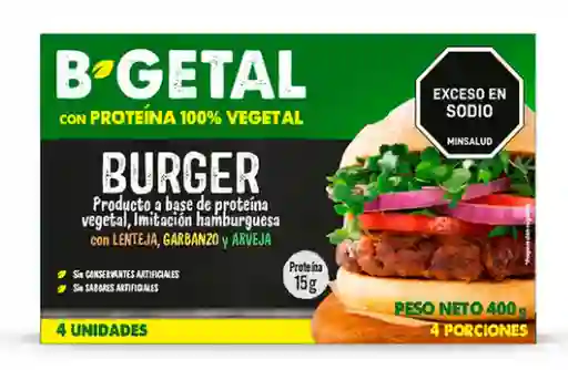 Hamburguesa Vegetal B-getal