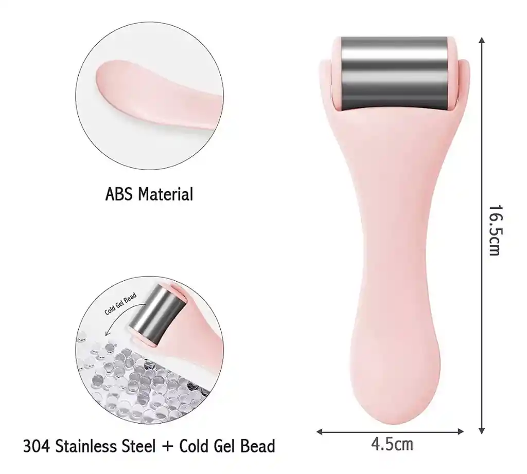Ice Roller Metalico – Reduce Inflamación Y Mejora La Circulación
