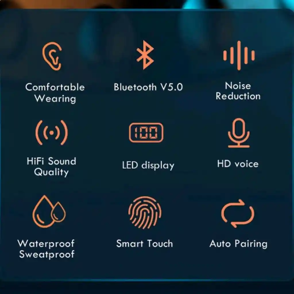 Auriculares Inalámbricos F9 – Conexión Estable Y Batería De Larga Duración