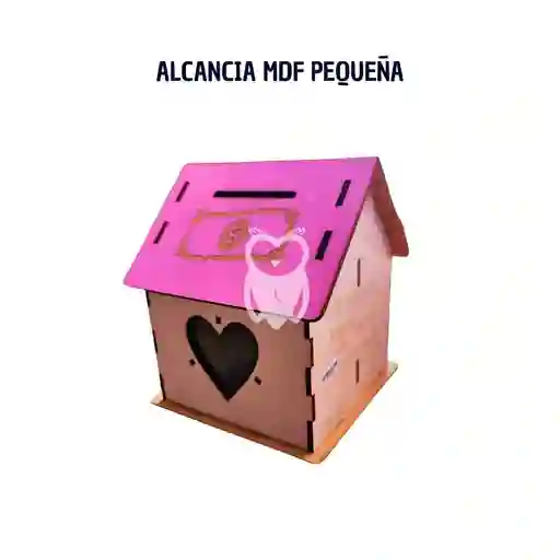 Alcancia Mdf Casa Pq Ref3008