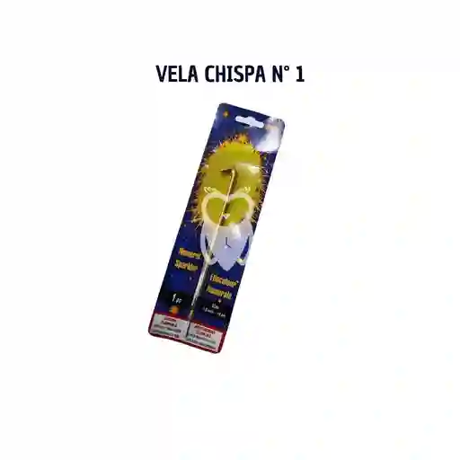 Vela Numero Chispa # 2