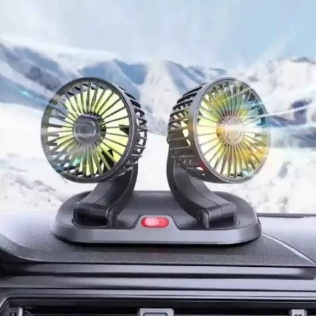 Mini Ventilador Para Auto Mara X666 – Ideal Para Viajes Y Días Calurosos