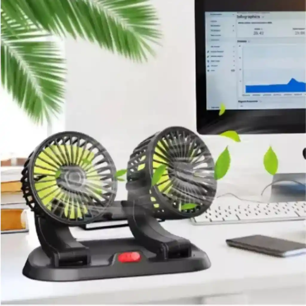 Mini Ventilador Para Auto Mara X666 – Ideal Para Viajes Y Días Calurosos