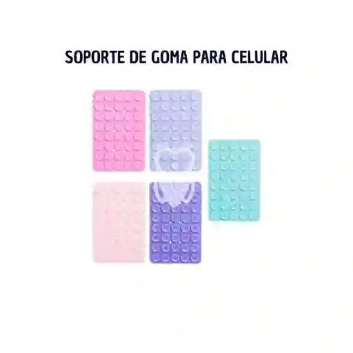 Soporte De Goma Para Celular