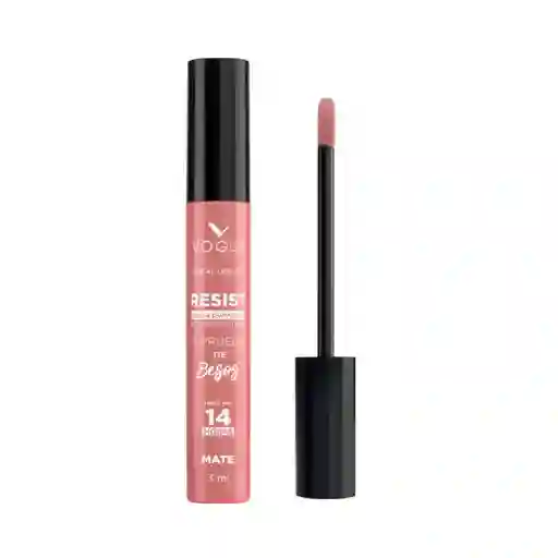 Vogue Labial Líquido A Prueba De Besos Tono Romantica
