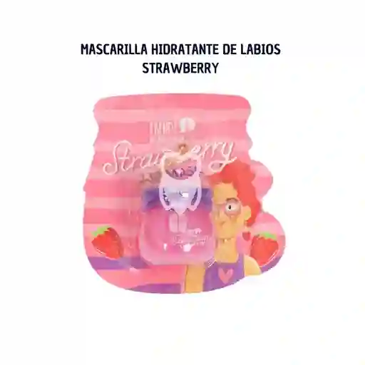 Labial Mascarilla Hidratante Labios Strawberry