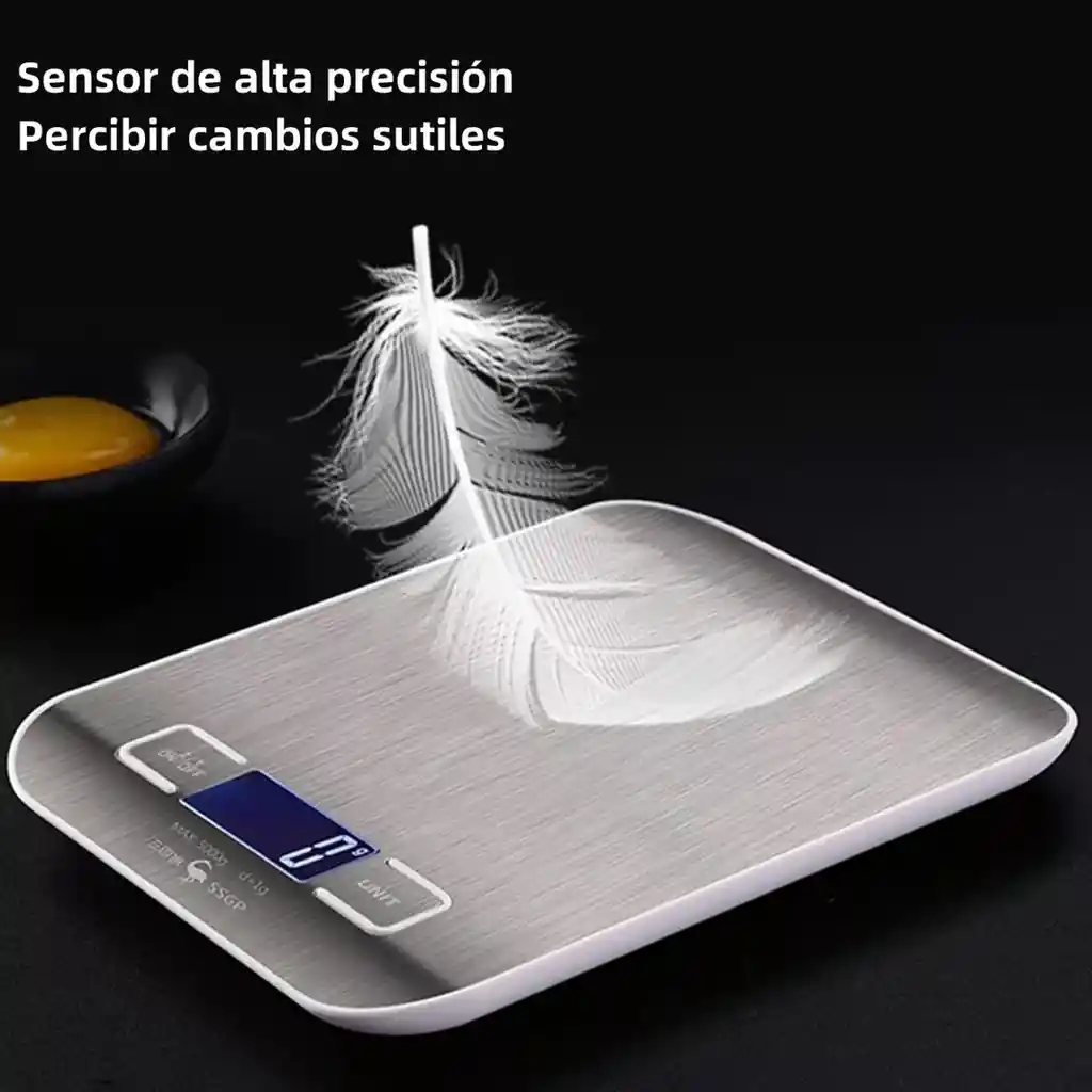 Gramera Digital Recargable Para Cocina – Compacta Y Precisa