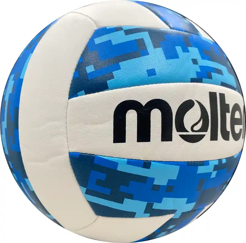 Balon Voleivol #5 Playa Molten Cosido-ms500dcamo Azul - Camuflado
