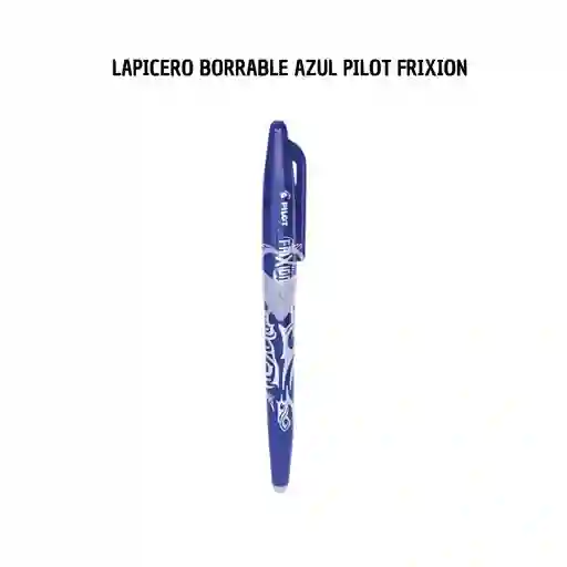 Lapicero Borrable Azul Pilot Frixion 0.7mm