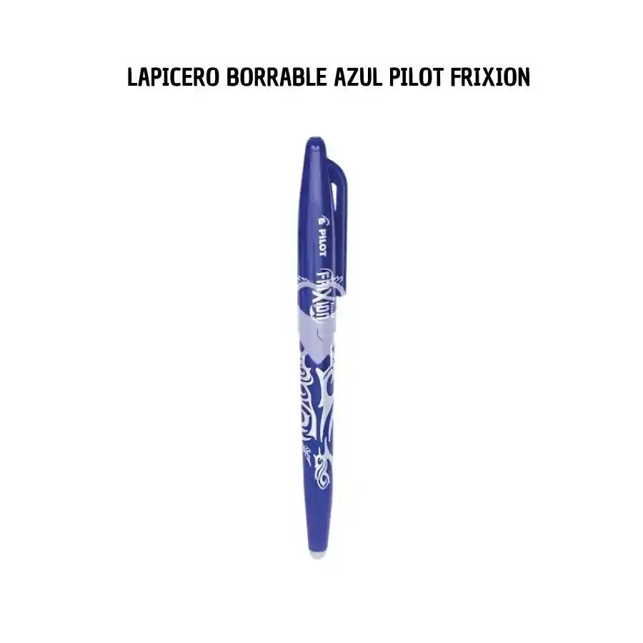 Lapicero Borrable Azul Pilot Frixion 0.7mm