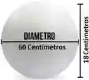 Pelota De Caucho Golty Niko Voleibol - Blanco