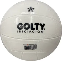 Pelota De Caucho Golty Niko Voleibol - Blanco