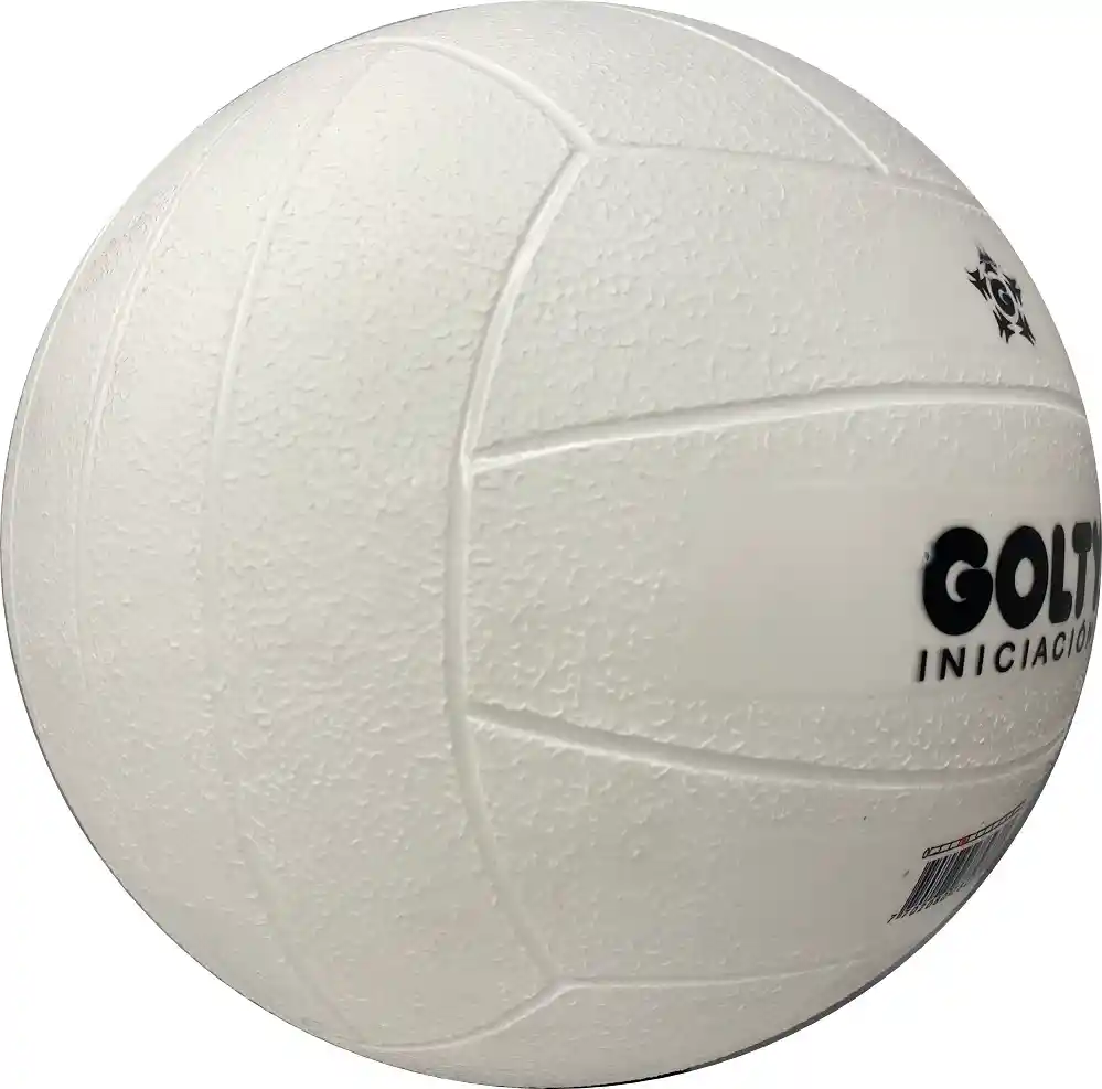 Pelota De Caucho Golty Niko Voleibol - Blanco